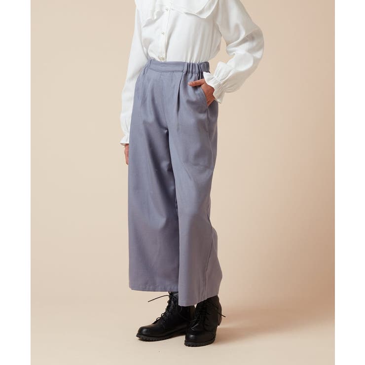 [120-130]サスペンダー付きワイドパンツ | a.v.v【KIDS】 | 詳細画像28 