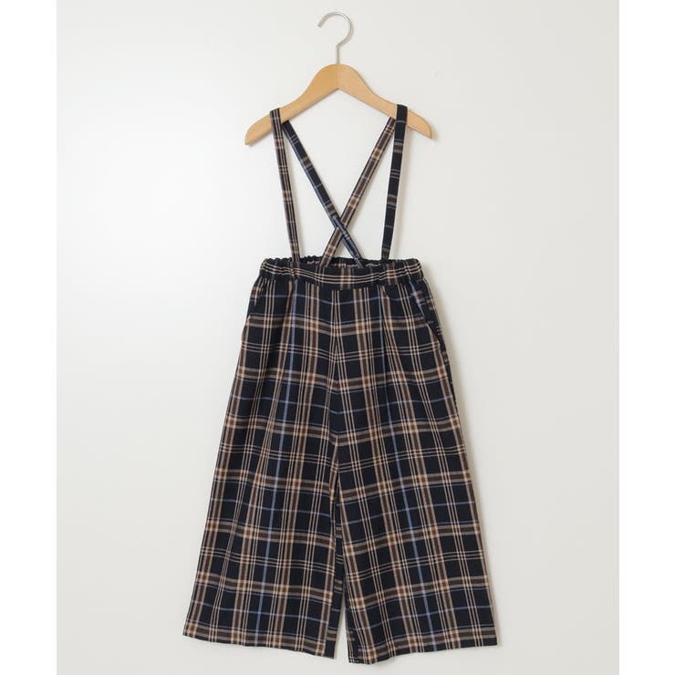 [120-130]サスペンダー付きワイドパンツ | a.v.v【KIDS】 | 詳細画像34 