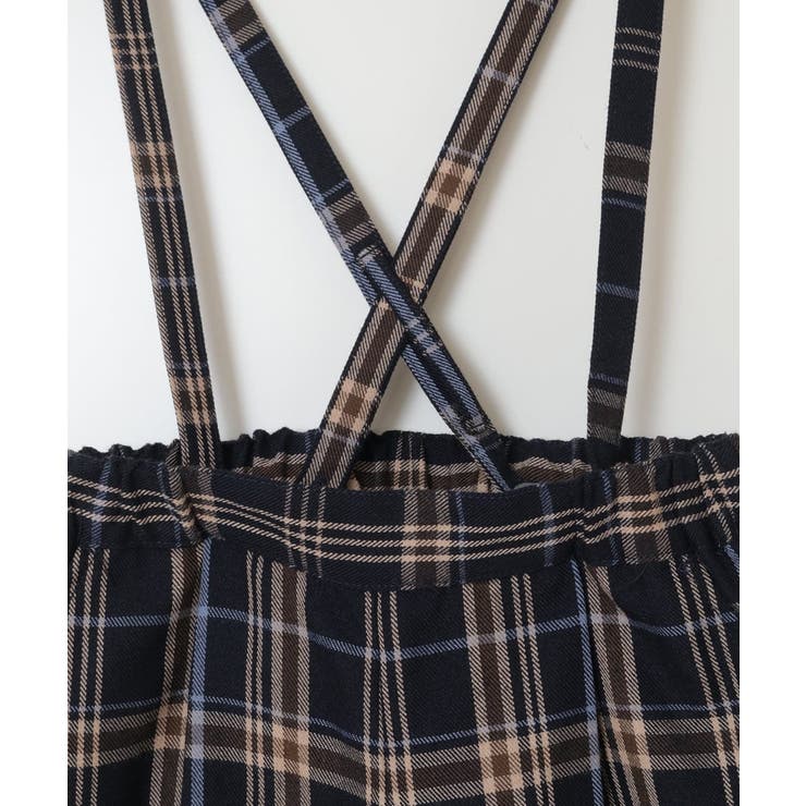 [120-130]サスペンダー付きワイドパンツ | a.v.v【KIDS】 | 詳細画像37 