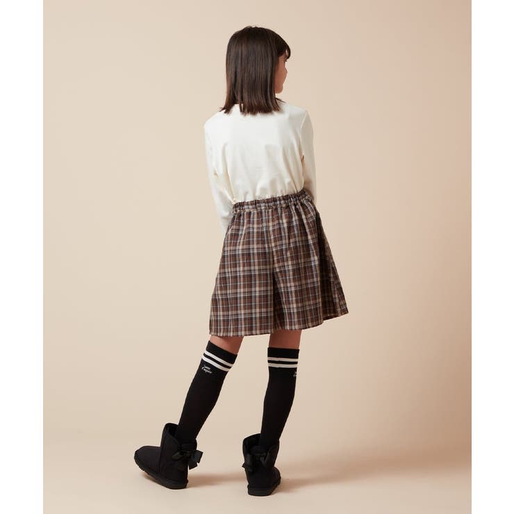 [100-160]オータムチェックタックショートパンツ | a.v.v【KIDS】 | 詳細画像19 