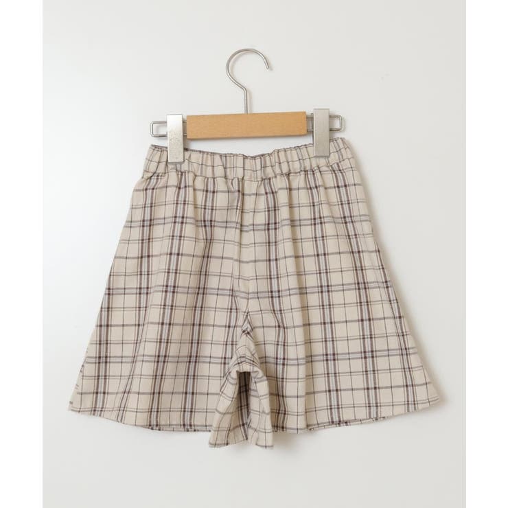 [100-160]オータムチェックタックショートパンツ | a.v.v【KIDS】 | 詳細画像21 