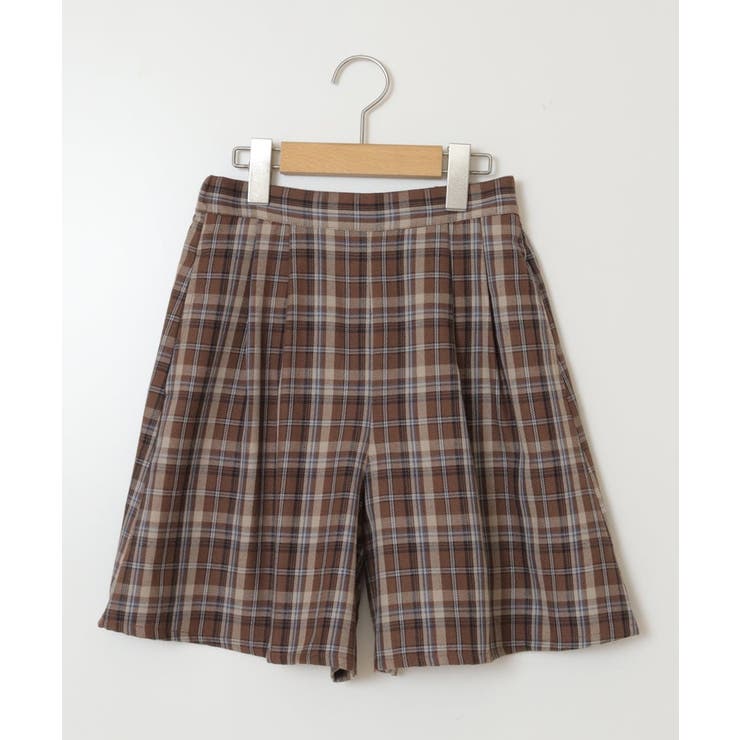 [100-160]オータムチェックタックショートパンツ | a.v.v【KIDS】 | 詳細画像25 