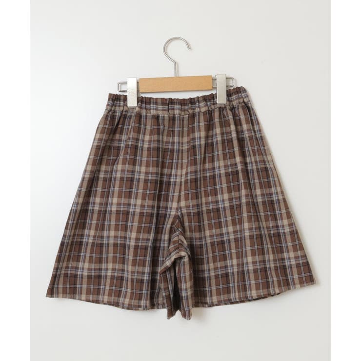 [100-160]オータムチェックタックショートパンツ | a.v.v【KIDS】 | 詳細画像26 