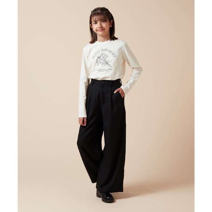 [130]ワンタックワイドパンツ | a.v.v【KIDS】 | 詳細画像14 