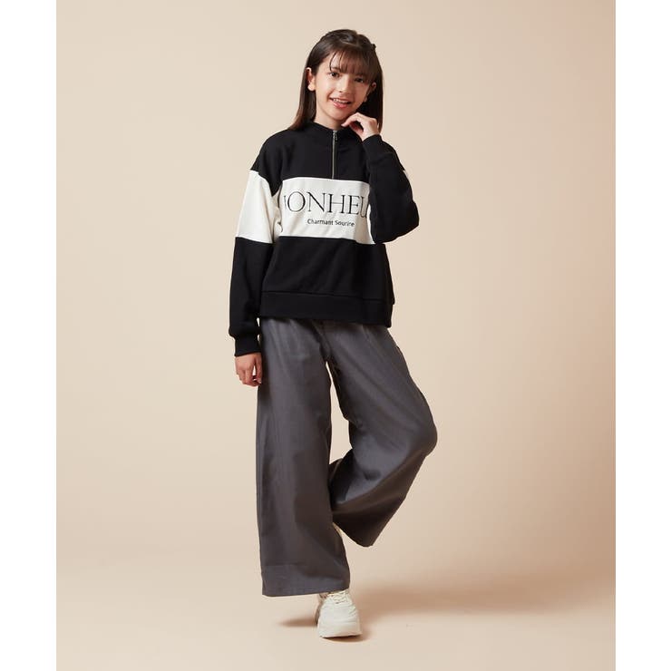 [130]ワンタックワイドパンツ | a.v.v【KIDS】 | 詳細画像6 