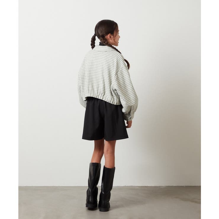 [100-130]アシメプリーツスカパン | a.v.v【KIDS】 | 詳細画像15 