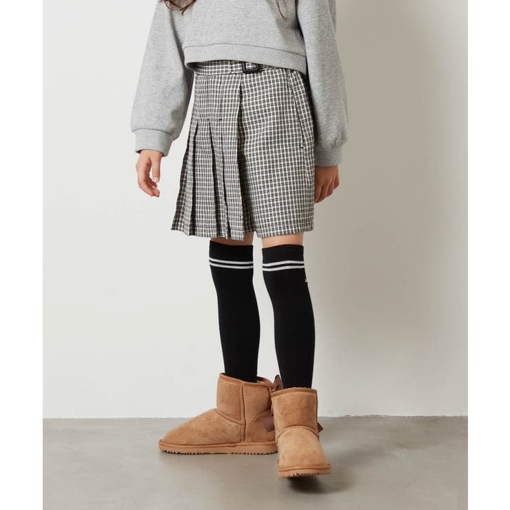 [100-130]アシメプリーツスカパン | a.v.v【KIDS】 | 詳細画像19 