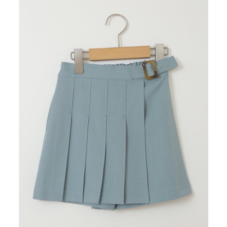 [100-130]アシメプリーツスカパン | a.v.v【KIDS】 | 詳細画像2 