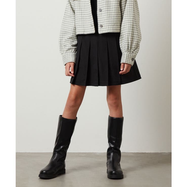 [100-130]アシメプリーツスカパン | a.v.v【KIDS】 | 詳細画像9 