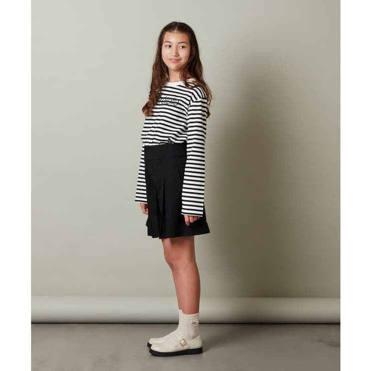 a.v.v ポロシャツ キュロットセット 140-160]【卒服】タックキュロット(その他のパンツ) | a.v.v