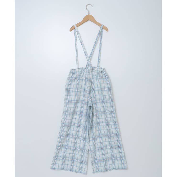 [140-150]【セットアップ対応】サス付きフロントボタンワイドパンツ | a.v.v【KIDS】 | 詳細画像3 