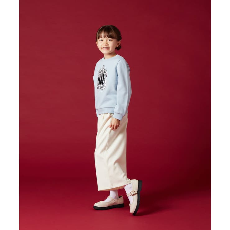 [140-150]【セットアップ対応】サス付きフロントボタンワイドパンツ | a.v.v【KIDS】 | 詳細画像56 