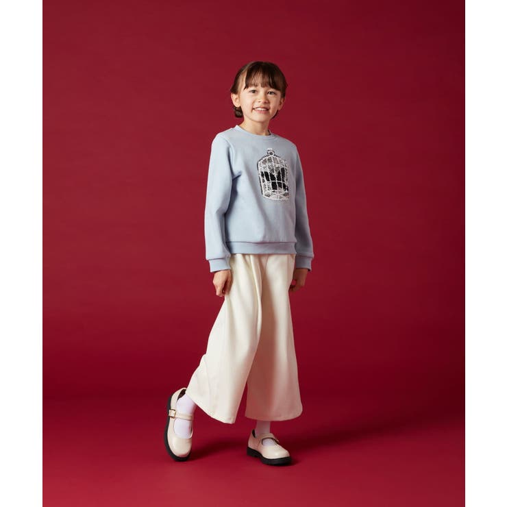 [140-150]【セットアップ対応】サス付きフロントボタンワイドパンツ | a.v.v【KIDS】 | 詳細画像57 