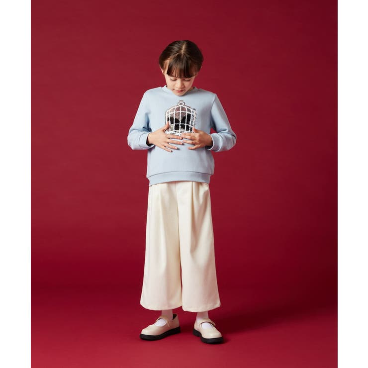 [140-150]【セットアップ対応】サス付きフロントボタンワイドパンツ | a.v.v【KIDS】 | 詳細画像59 