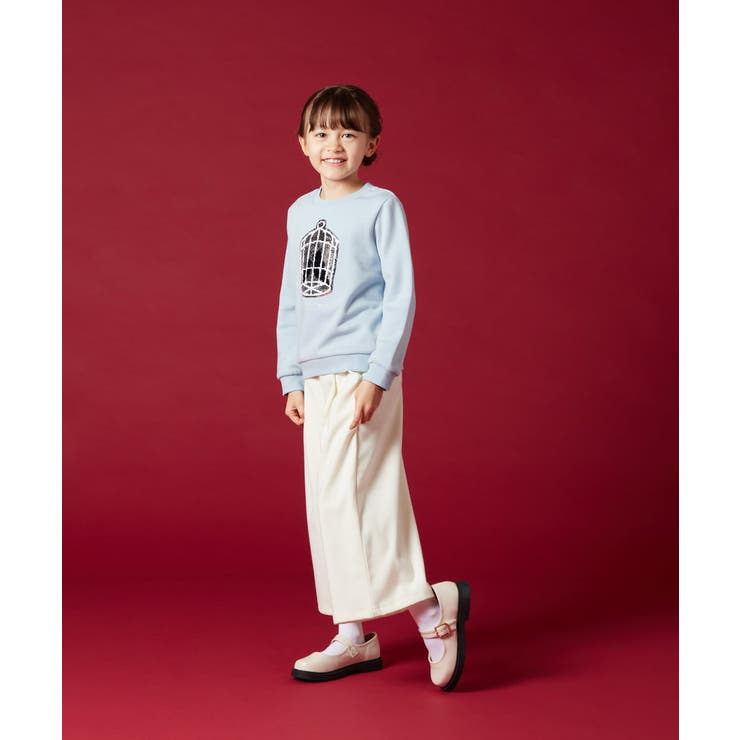 [140-150]【セットアップ対応】サス付きフロントボタンワイドパンツ | a.v.v【KIDS】 | 詳細画像60 