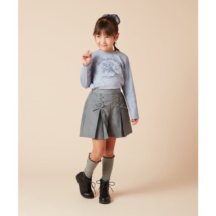 [140-150]ダブルレースアップショートパンツ | a.v.v【KIDS】 | 詳細画像11 