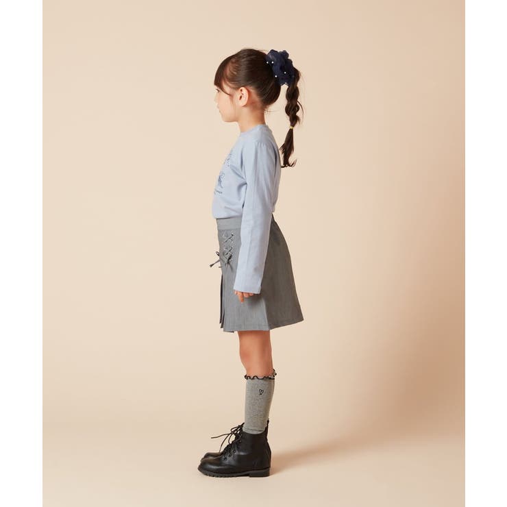 [140-150]ダブルレースアップショートパンツ | a.v.v【KIDS】 | 詳細画像14 