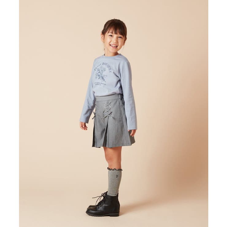 [140-150]ダブルレースアップショートパンツ | a.v.v【KIDS】 | 詳細画像15 