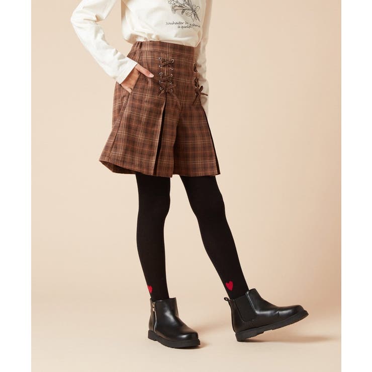 [140-150]ダブルレースアップショートパンツ | a.v.v【KIDS】 | 詳細画像18 