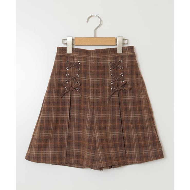 [140-150]ダブルレースアップショートパンツ | a.v.v【KIDS】 | 詳細画像2 