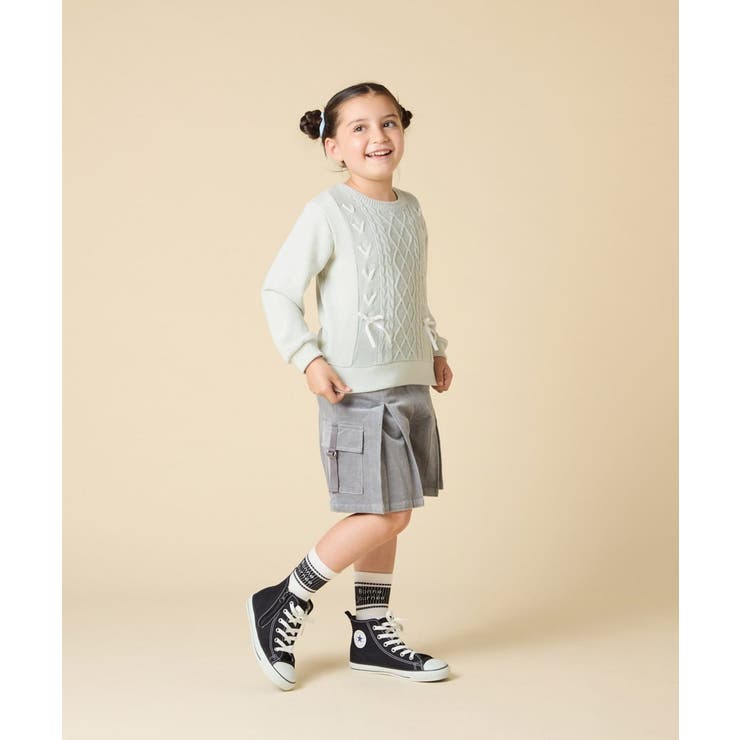 [120-160]コーデュロイカーゴキュロット | a.v.v【KIDS】 | 詳細画像10 