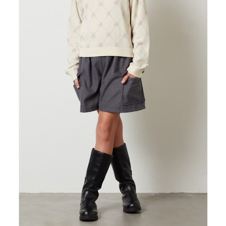 [100-130]カーゴポケットキュロット | a.v.v【KIDS】 | 詳細画像14 