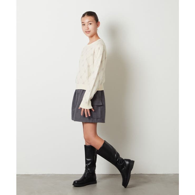 [100-130]カーゴポケットキュロット | a.v.v【KIDS】 | 詳細画像20 