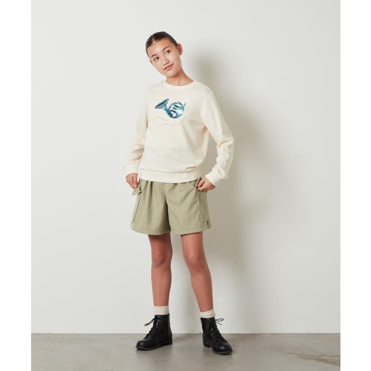 [100-130]カーゴポケットキュロット | a.v.v【KIDS】 | 詳細画像33 