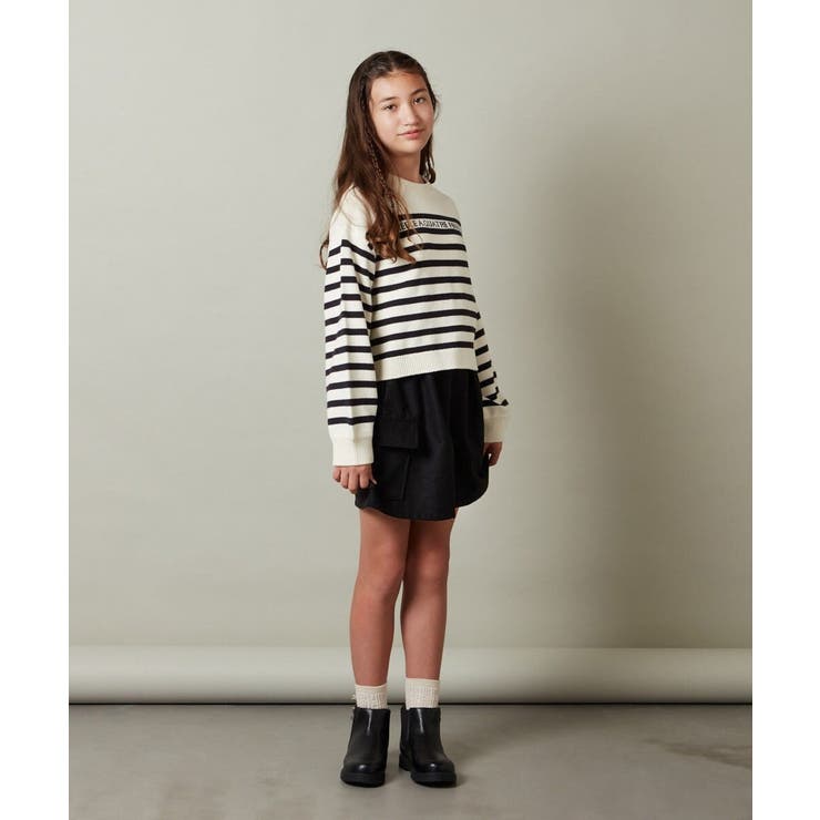 [100-130]カーゴポケットキュロット | a.v.v【KIDS】 | 詳細画像7 