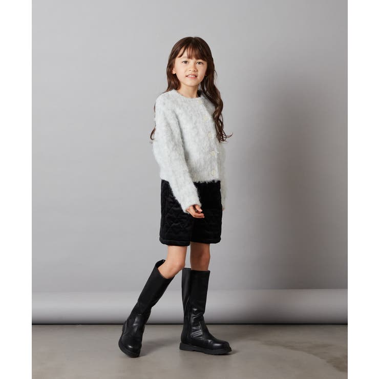 140 -150]スエードキルティングショートパンツ[品番：ITKW0014099]｜a.v.v【KIDS】（アーヴェヴェ）のキッズファッション通販｜SHOPLIST（ショップリスト）