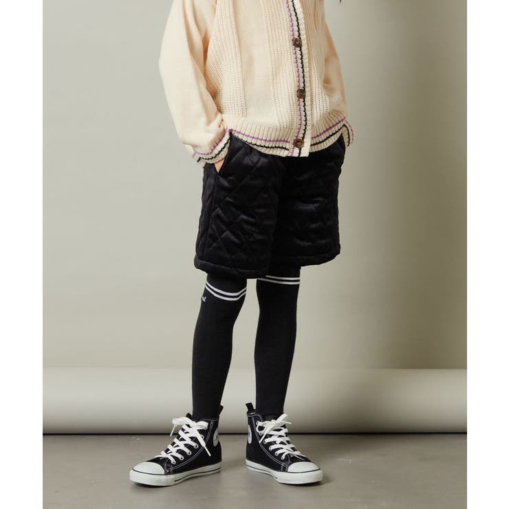 [140-150]ベロアキルティングショートパンツ[品番：ITKW0014099]｜a.v.v【KIDS】（アーヴェヴェ）のキッズファッション通販｜SHOPLIST（ショップリスト）