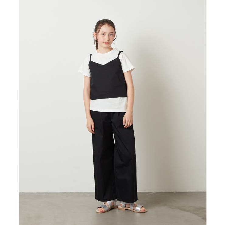 □新品未使用□kalinka kids□キャミセットアップ Kalinka]【LAST1！！】Stella Shorts | Marigold/Fore