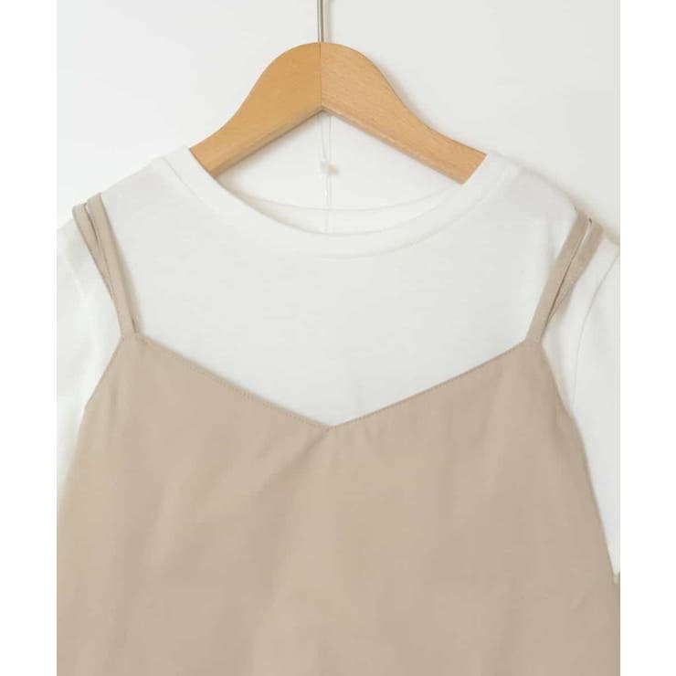 [140-150]【2点セット】キャミドッキングTシャツ＆パンツセットアップ | a.v.v【KIDS】 | 詳細画像22 