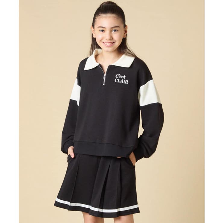 [130 160]【大人気！ ハーフジップトップス | a.v.v【KIDS】 | 詳細画像21 