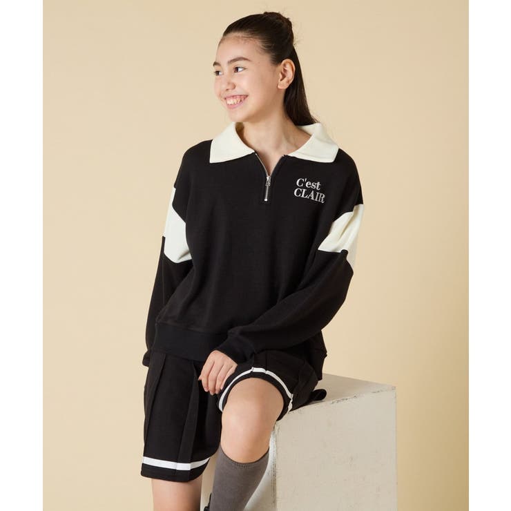 [130 160]【大人気！ ハーフジップトップス | a.v.v【KIDS】 | 詳細画像23 