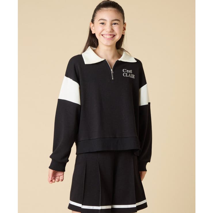 [130 160]【大人気！ ハーフジップトップス | a.v.v【KIDS】 | 詳細画像25 