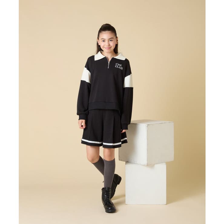 [130 160]【大人気！ ハーフジップトップス | a.v.v【KIDS】 | 詳細画像32 