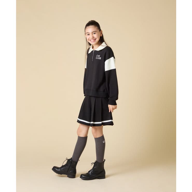 [130 160]【大人気！ ハーフジップトップス | a.v.v【KIDS】 | 詳細画像37 