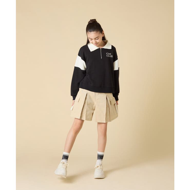 [130 160]【大人気！ ハーフジップトップス | a.v.v【KIDS】 | 詳細画像41 