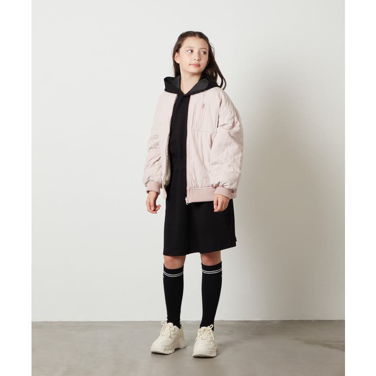 [100-130]ダンボールフードワンピース | a.v.v【KIDS】 | 詳細画像11 