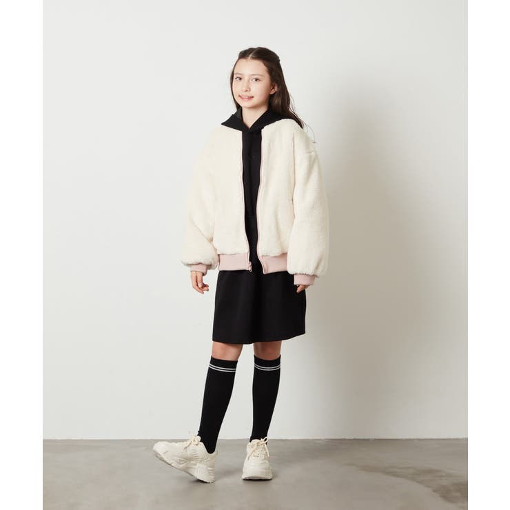 [100-130]ダンボールフードワンピース | a.v.v【KIDS】 | 詳細画像13 