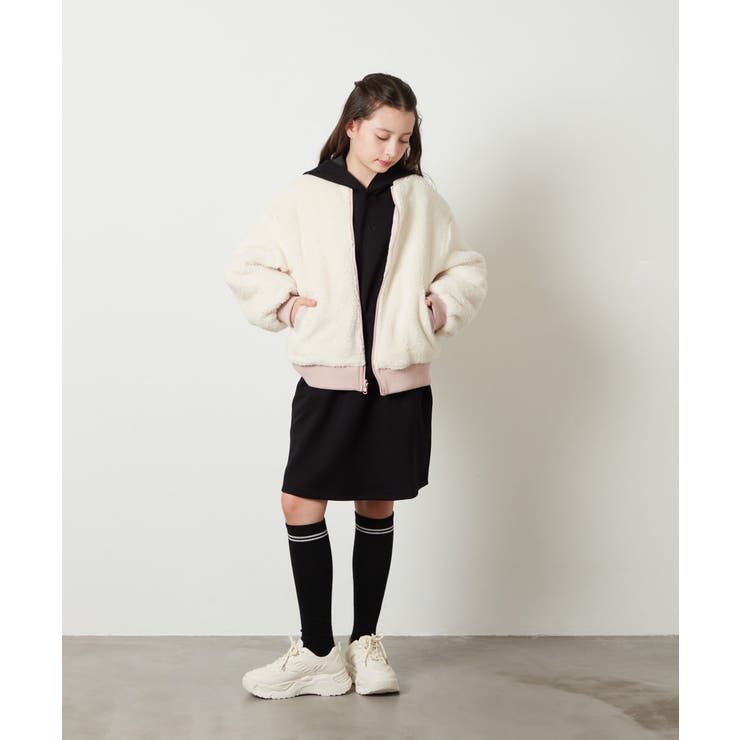 [100-130]ダンボールフードワンピース | a.v.v【KIDS】 | 詳細画像14 