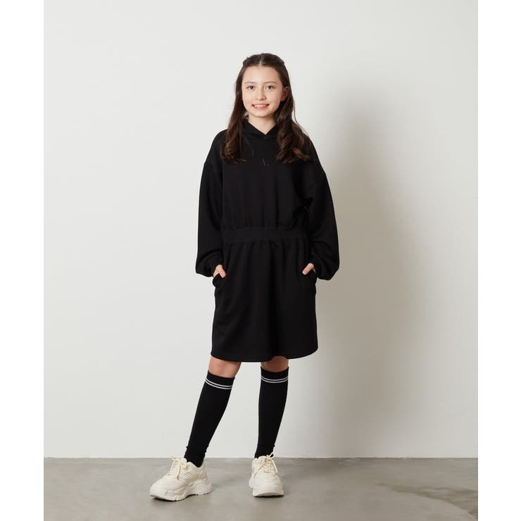 [100-130]ダンボールフードワンピース | a.v.v【KIDS】 | 詳細画像5 