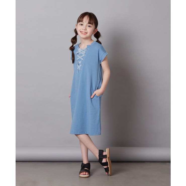 [140-150]レースアップカットワンピース | a.v.v【KIDS】 | 詳細画像11 