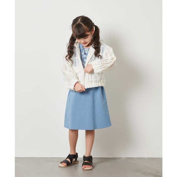 [140-150]レースアップカットワンピース | a.v.v【KIDS】 | 詳細画像18 