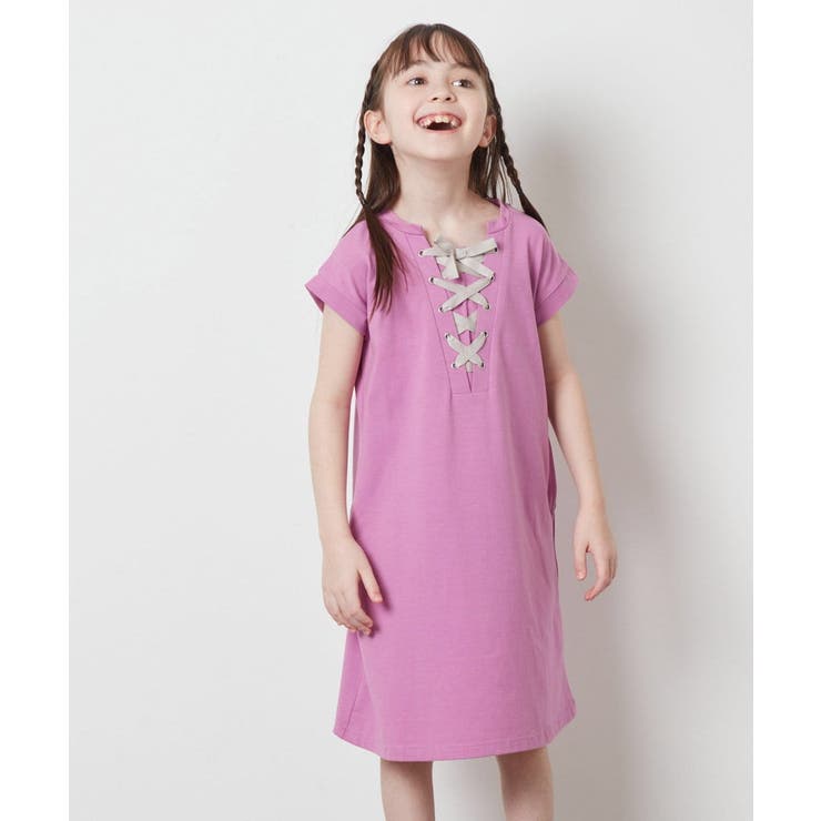 [140-150]レースアップカットワンピース | a.v.v【KIDS】 | 詳細画像21 