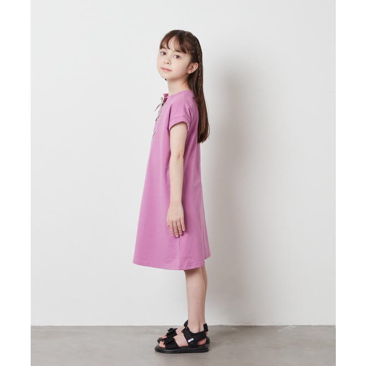 [140-150]レースアップカットワンピース | a.v.v【KIDS】 | 詳細画像26 