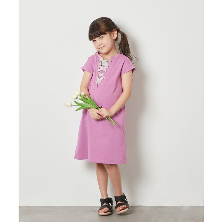 [140-150]レースアップカットワンピース | a.v.v【KIDS】 | 詳細画像31 