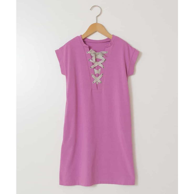 [140-150]レースアップカットワンピース | a.v.v【KIDS】 | 詳細画像4 