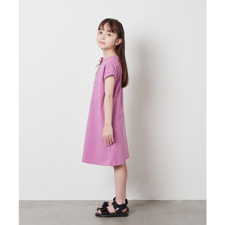 [160]レースアップカットワンピース | a.v.v【KIDS】 | 詳細画像21 